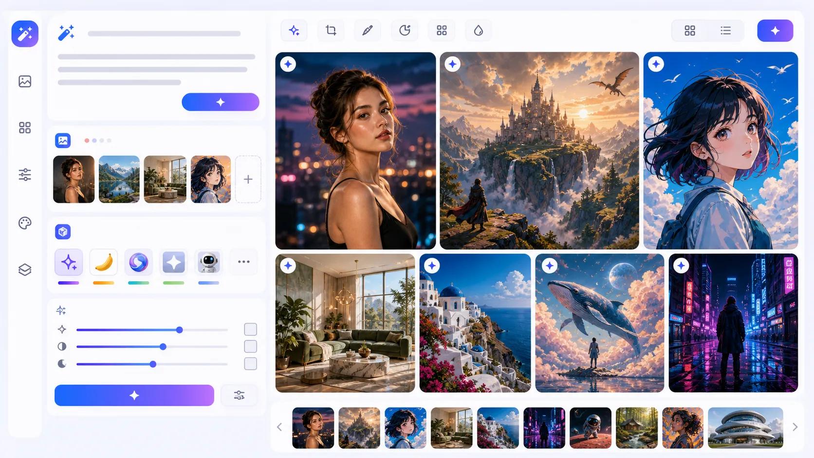 AI image generator preview